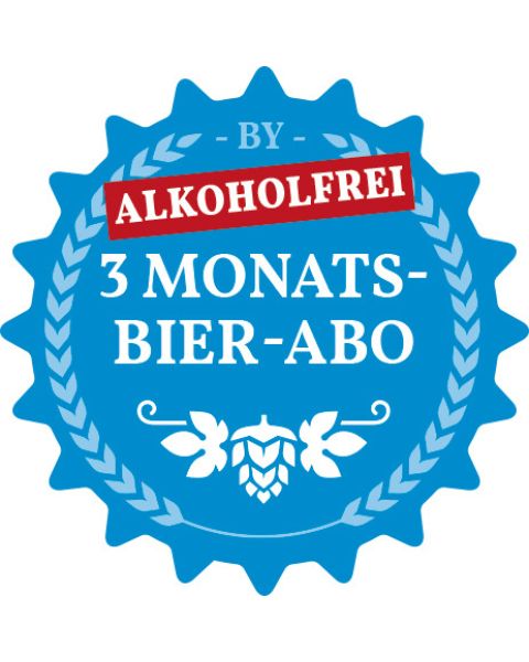 3 Monats-Abo alkoholfreie Biere (3 Pakete)