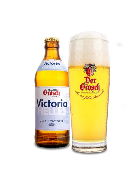 Grosch Victoria Helles 0,33 ltr. - 9 Flaschen