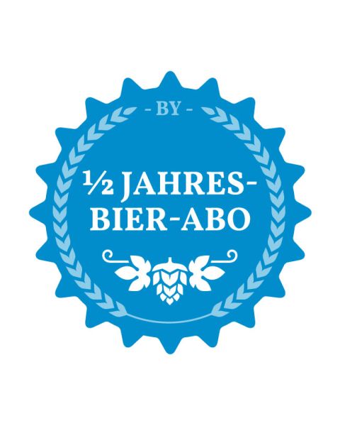 Halbjahres Abo bayerisches Bier