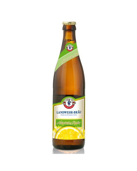 Landwehr-Bräu naturtrübes Radler - 9 Flaschen
