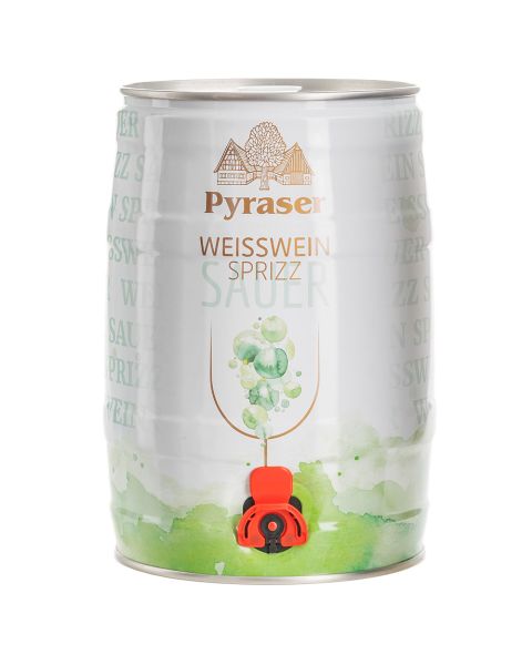 Pyraser Weisswein Sprizz sauer - 5 Liter Partyfass