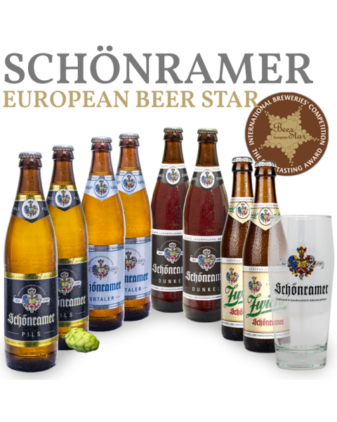 Schönramer European Beer Star Bierpaket