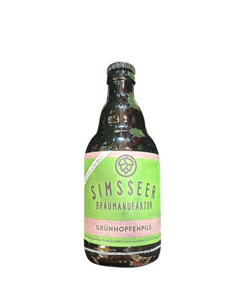 Simsseer Grünhopfenpils - BIO - 9 Flaschen
