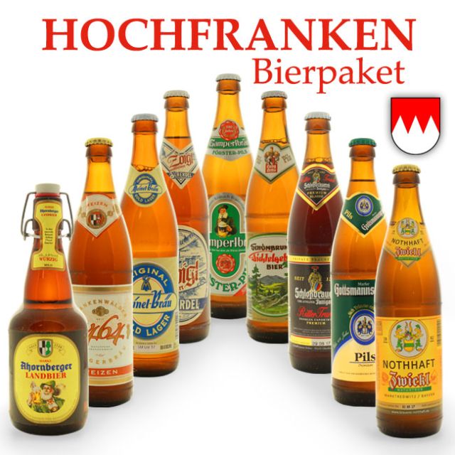 Bier-Spezialitäten aus der Region Hochfranken