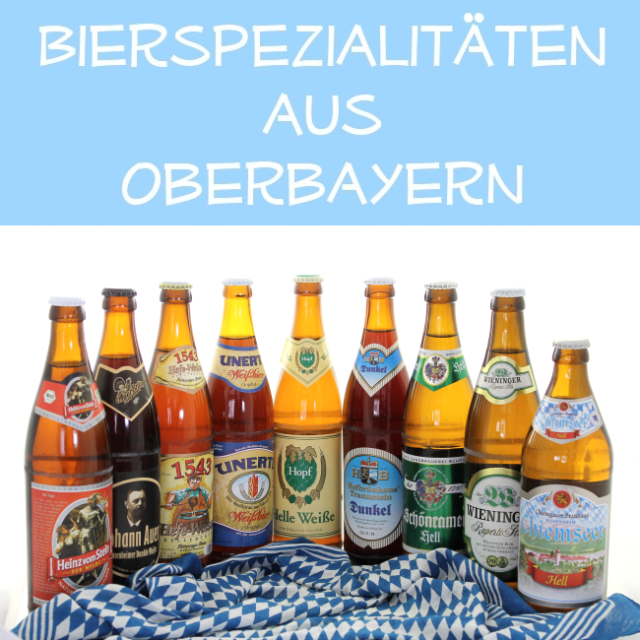 Bierspezialitäten aus Oberbayern