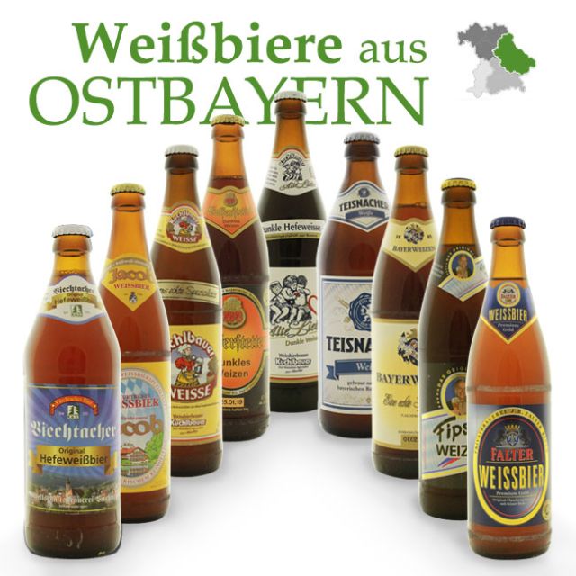 Bierpaket Weißbiere aus Ostbayern