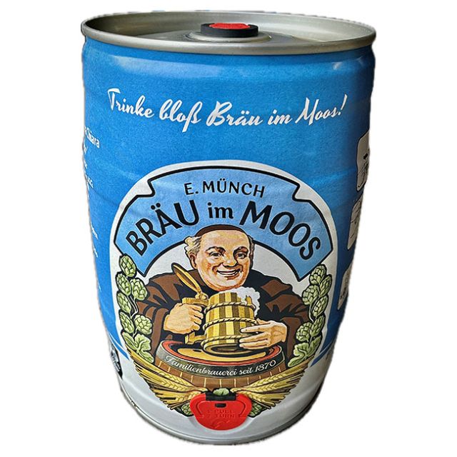 Bräu im Moos Export Hell 5 ltr. Partyfass