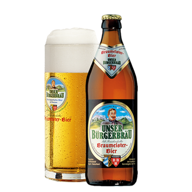 UNSER BÜRGERBRÄU Braumeister-Bier