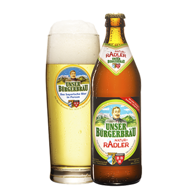 UNSER BÜRGERBRÄU Natur-Radler