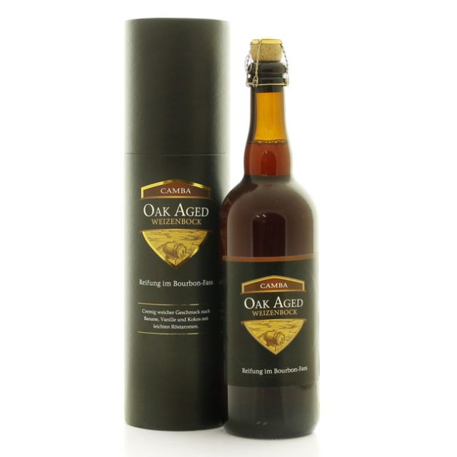 Camba Oak Aged Weizenbock Bourbon Fass