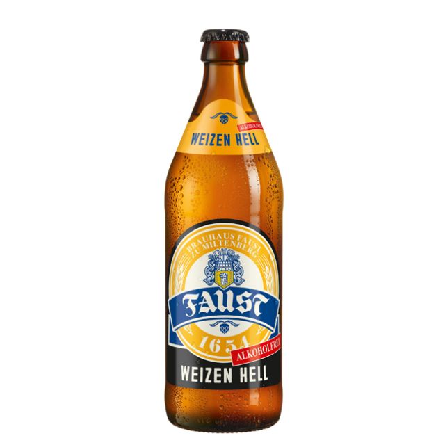 Faust Hefe-Weizen alkoholfrei