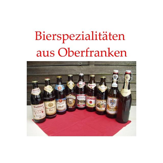 Bierspezialitäten aus Oberfranken