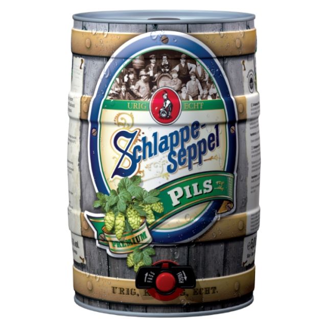 Schlappeseppel Pils - 5 Liter Partyfass