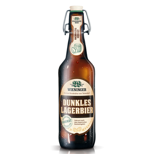 Wieninger Hoamat dunkles Lagerbier BIO