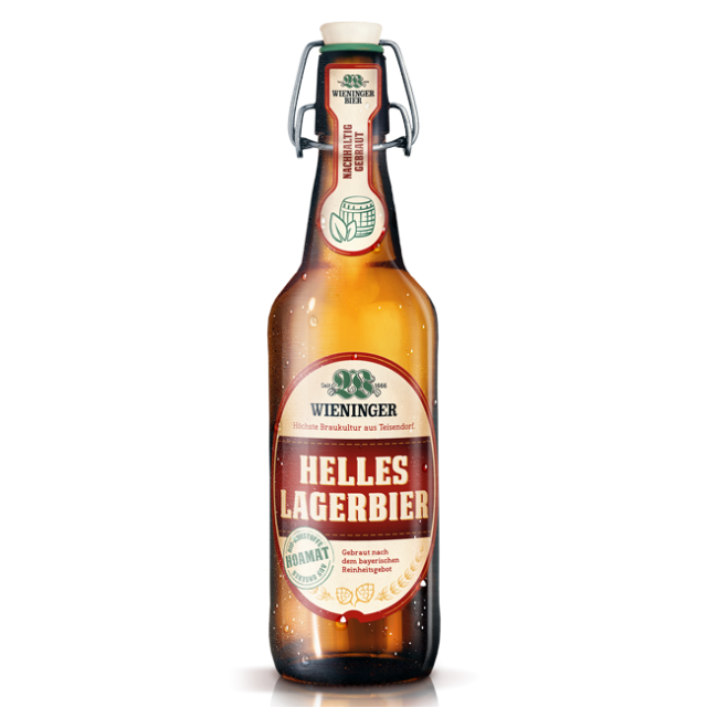 Wieninger Hoamat Helles Lagerbier BIO
