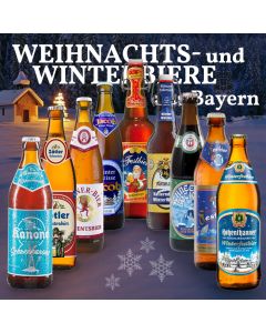 Weihnachts- und Winterbiere ais Bayern