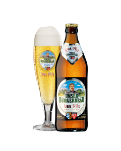 Unser Bürgerbräu Das Pils 0,5 ltr