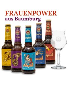 Geballte Frauenpower aus Baumburg - Bockbierpaket