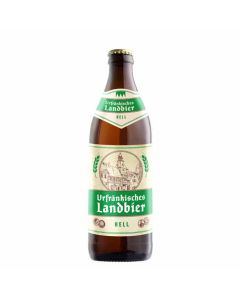 Urfränkisches Landbier helles Lagerbier