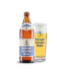 Valleyer Schloss Bräu Helles - 9 Flaschen