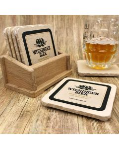 Privatbrauerei Wieninger Bieruntersetzer aus Naturstein