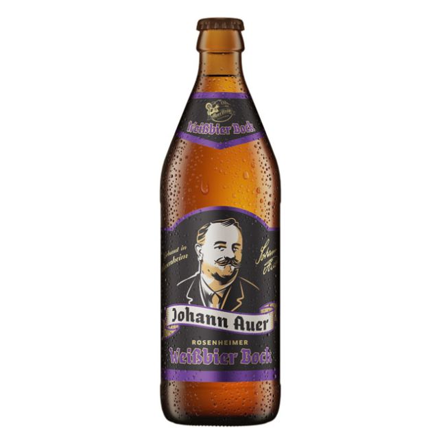 Auerbräu Rosenheim Johann Auer Weißbier  Bock