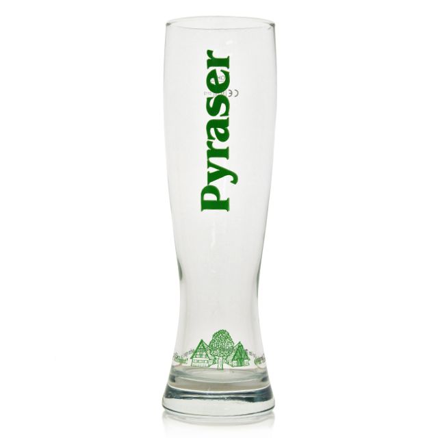 Pyraser Landbrauerei Weißbierglas