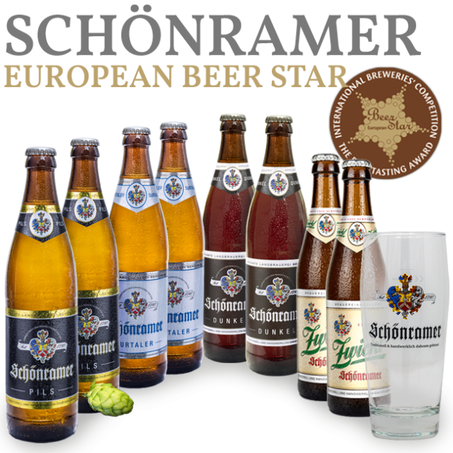 Schönramer European Beer Star Bierpaket